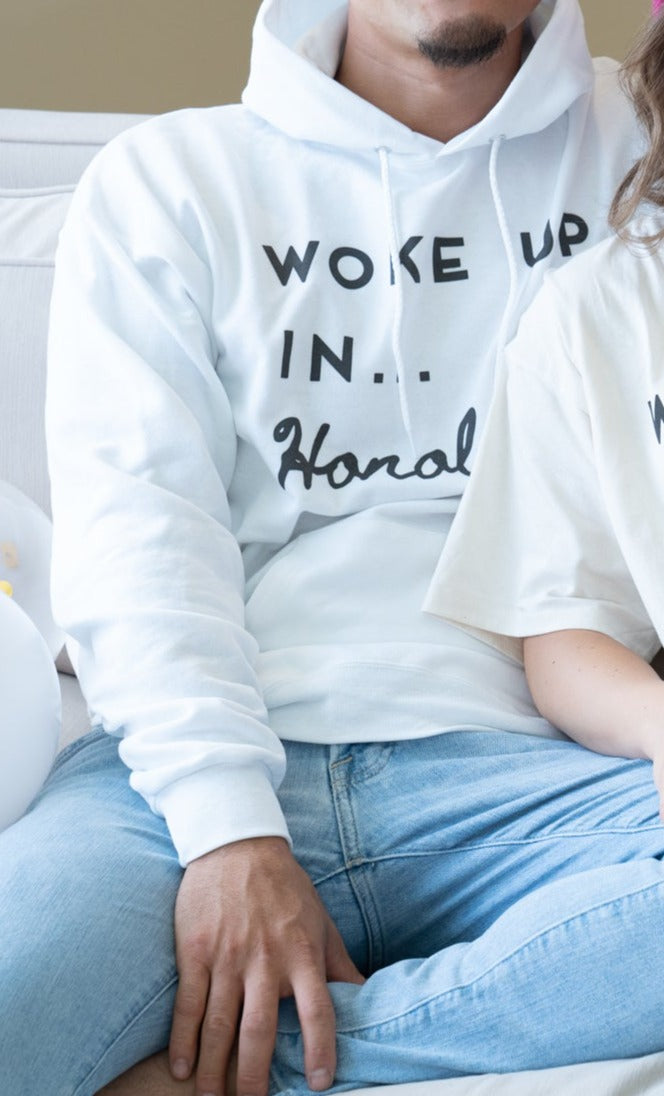 woke up in honolulu hoodie