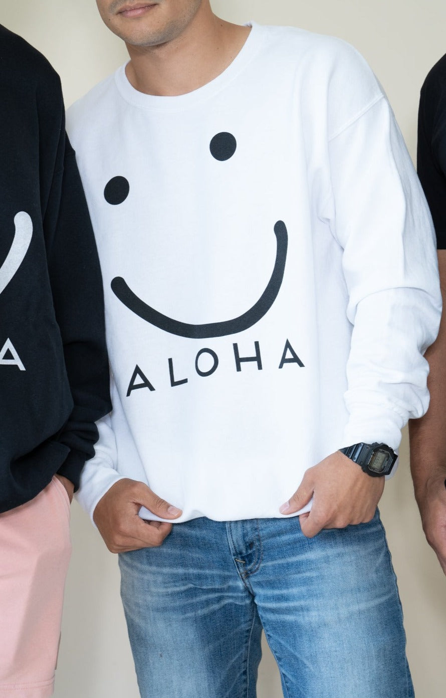 smiley sweater