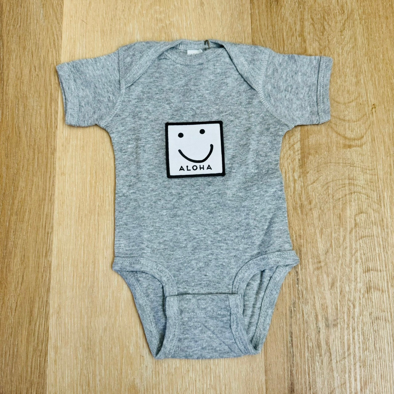 baby smiley embroidery