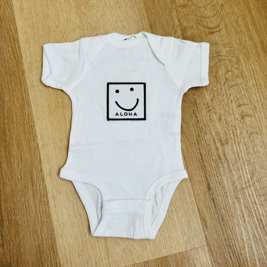 baby smiley embroidery